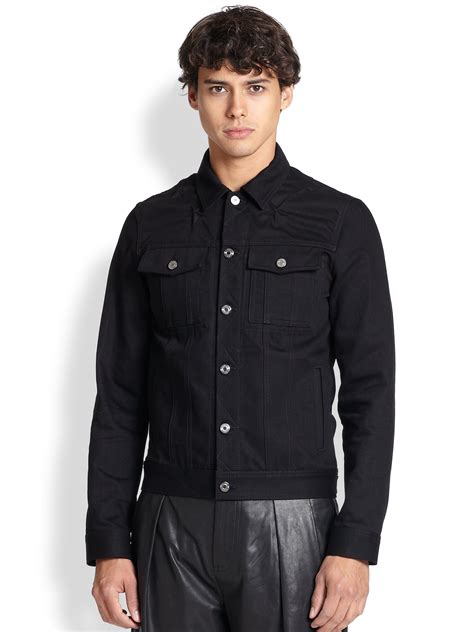 men's givenchy jeans|black givenchy jean jacket men.